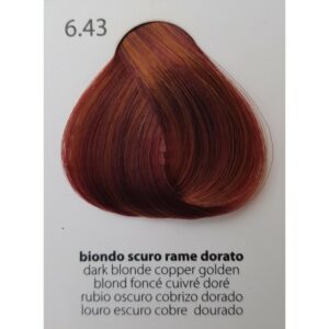 RR LINE 6.43 BIONDO SCURO RAME DORATO