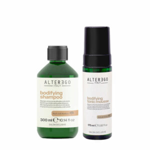 ALTEREGO Set per Capelli Fini e Diradati Shampoo 300ml e Schiuma 175ml