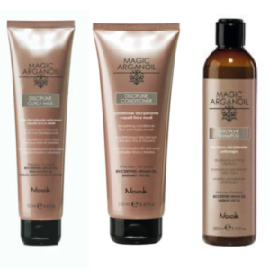 NOOK Kit Discipline Shampoo+Conditioner+Curly Milk